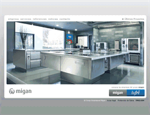 Tablet Screenshot of migan.es